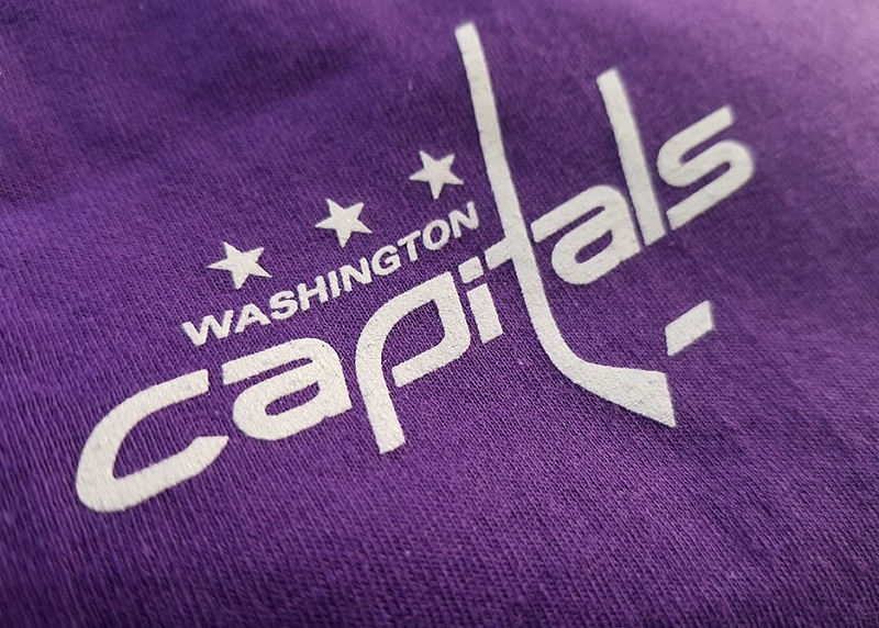 Washington Capitals T-Shirt by One Screen Printing